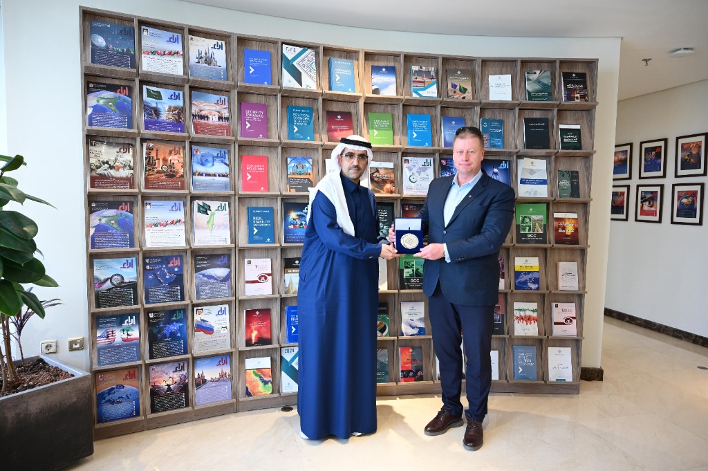 Dr. Juha Mäkelä at the Gulf Research Center in Riyadh