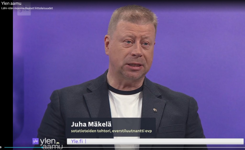 Dr. Juha Mäkelä on Yle Aamu